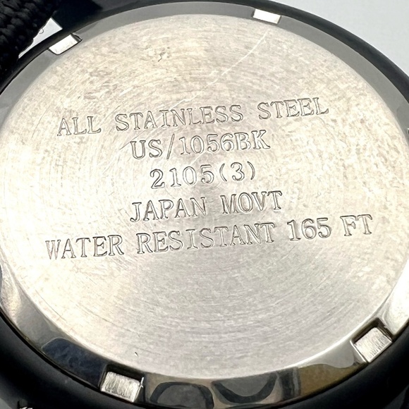 US Army Unisex  Black Silver Watch Working - Picture 9 of 9